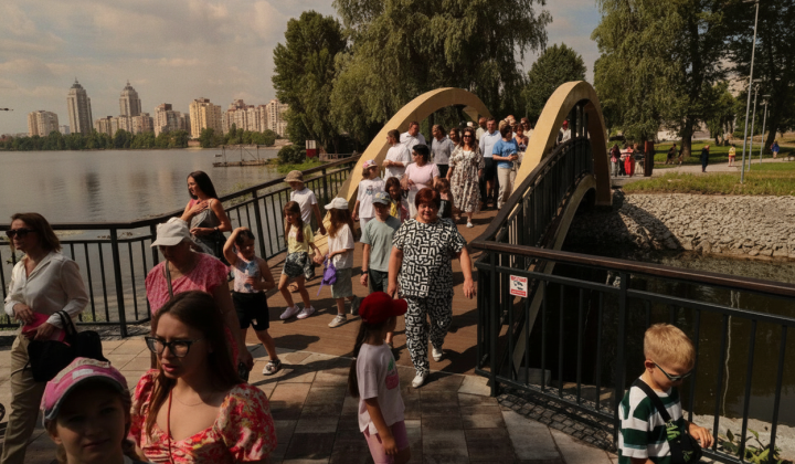 Відкриття Вільнюського скверу та мосту