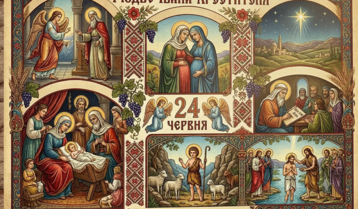 Церко́ва у день свята Івана Хрестителя