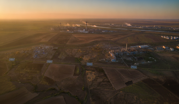 Hit on Russian gas plants