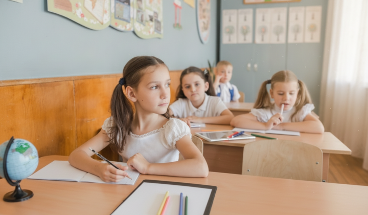 Діти в школі отримали онлайн-переведення