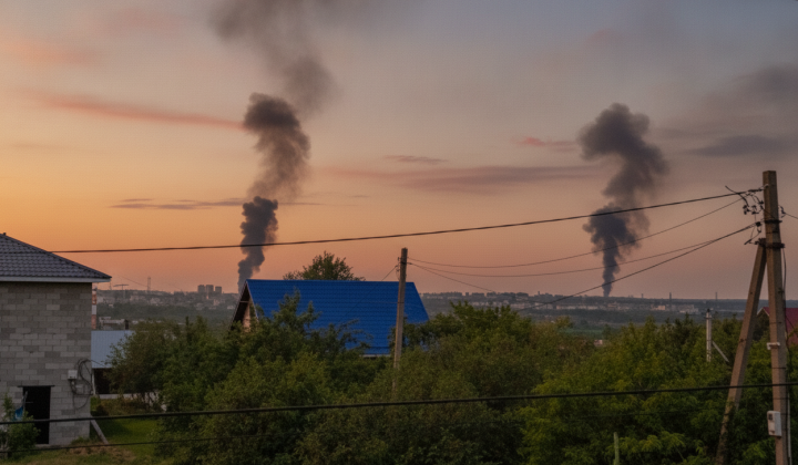 Ukrainian army strikes Russian objects