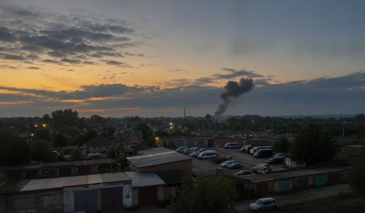 Drones attacking Nitrogen chemical plant in Tula region