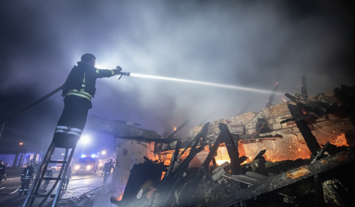Night attack on Zaporizhzhia: three injured from RF strike