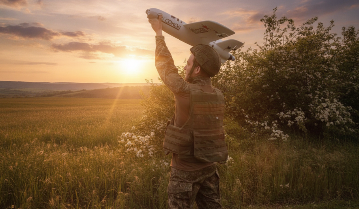Military shot down Russian drone Sokol-I