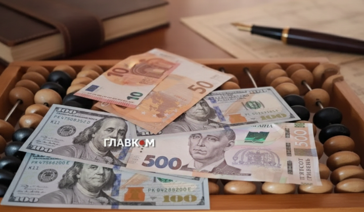 Графическое изображение с падением курса доллара