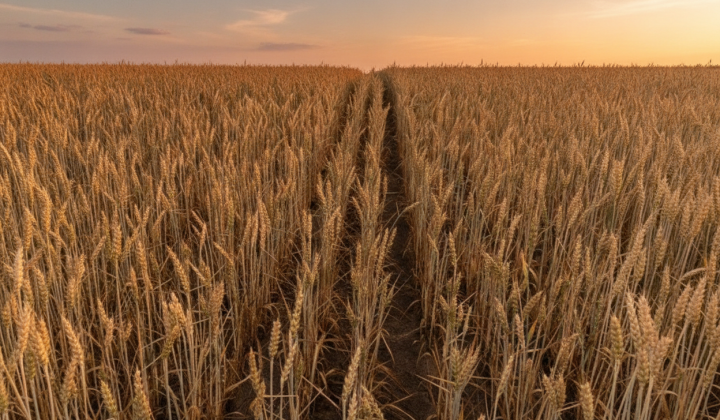 Drought destroying early grain crop