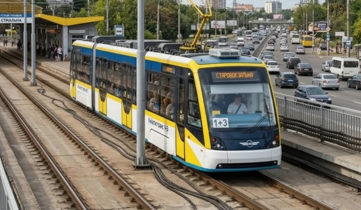 Швидкісні трамваї №1 та №3 у Києві