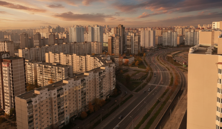 ремонт дороги на Милославській у Києві