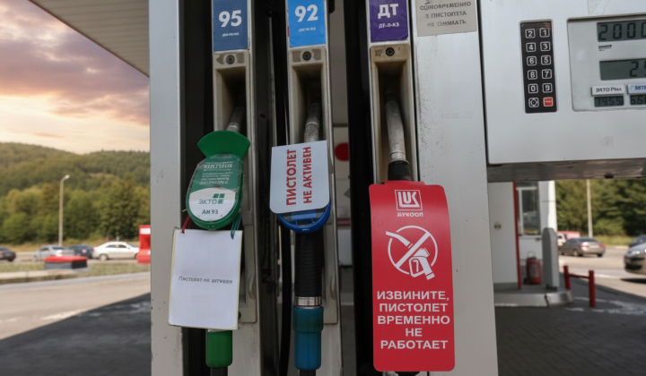 Без бензину в Киргизстані через проблеми в Росії