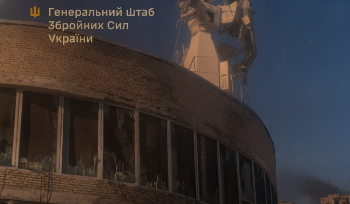 Confirmation of the RF communication center damage in Dubna