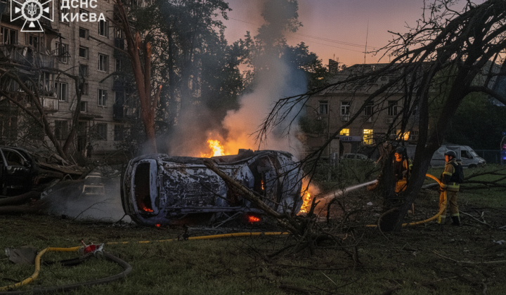 Massive attack on Kyiv: casualties and destruction