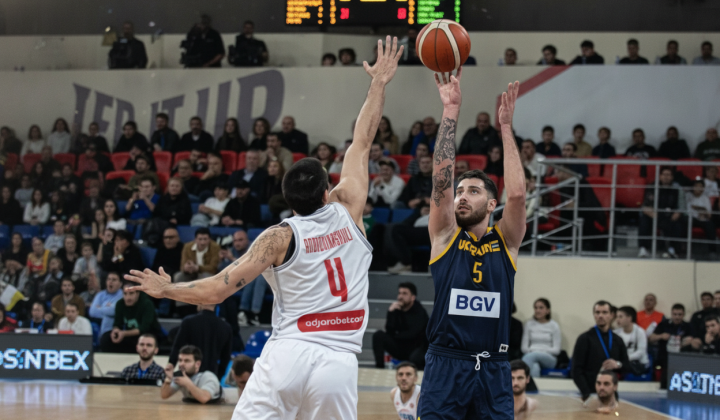Ukrainian basketball team faces Georgia