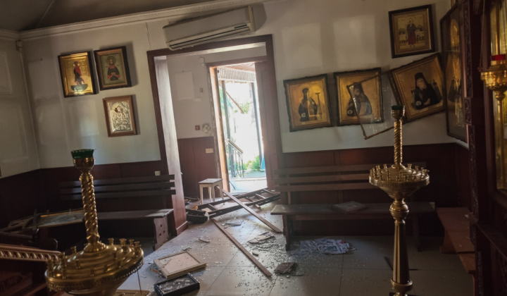 UPC MP church after RF attack