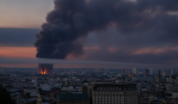 Russian night strikes on Ukraine