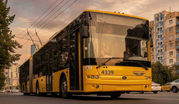 Новые маршруты автобусов и троллейбусов в Киеве