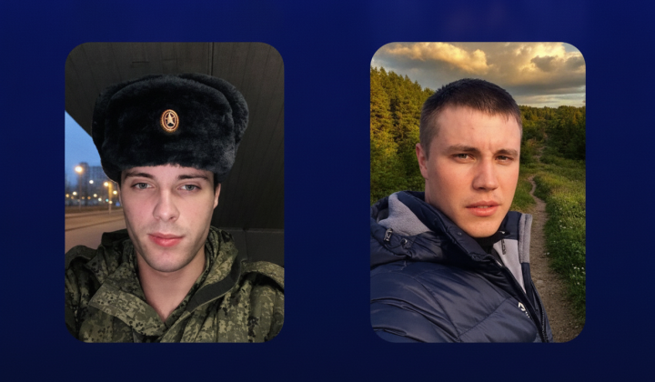 Двох російських десантників на судовому засіданні