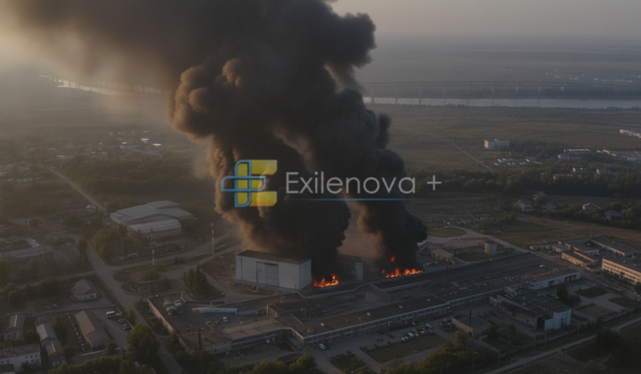 Ukrainian army strikes oil terminal in St. Petersburg
