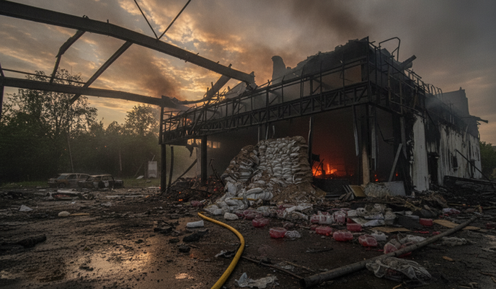 Russian planning attacks on gas stations