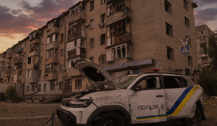 Пострадавший полицейский во время реанимации