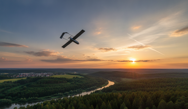 Drone attacking during restrictions