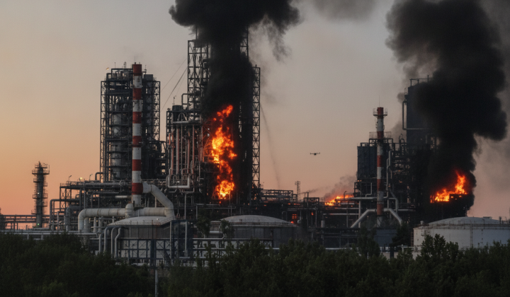 Ukrainian special forces strike Russian oil refinery