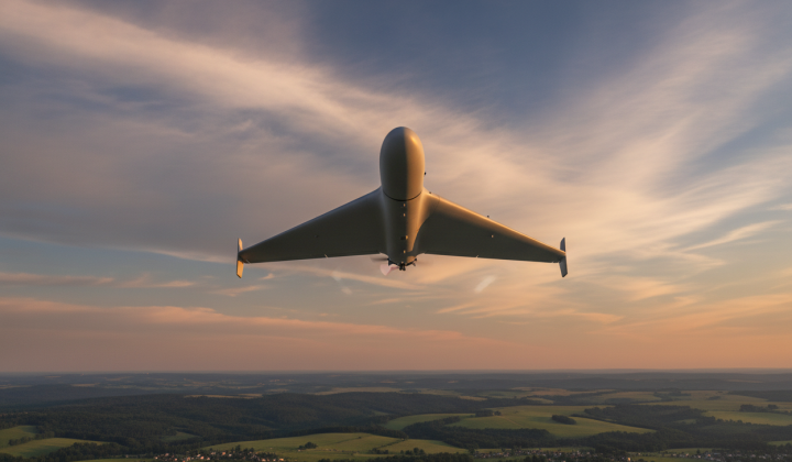 Ukrainian interception drone APUS-1 without GPS