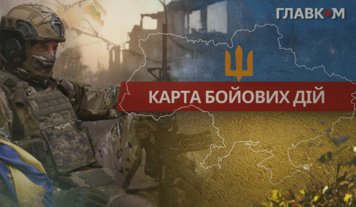Ukrainian soldiers during the battle