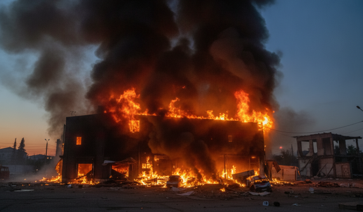 Russian drone attacks Nova Poshta terminal