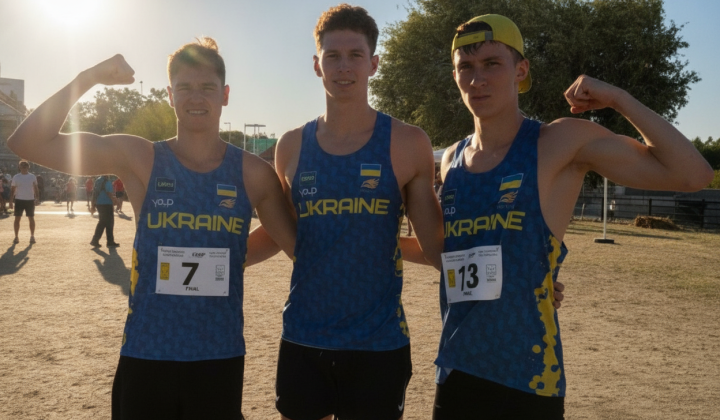 Ukrainian pentathletes with three gold medals
