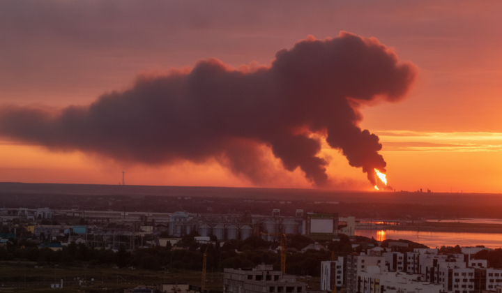 Explosions at Rosneft refinery in Saratov