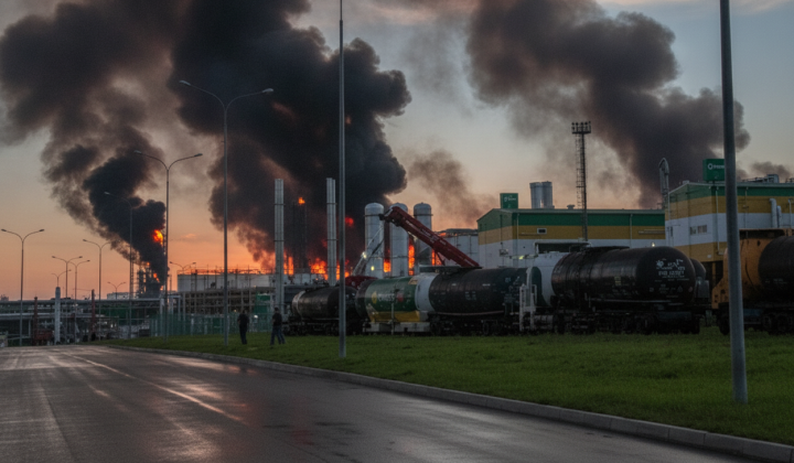 Attack on the most modern oil refinery in Russia: drones targeted Tatarstan and Saratov