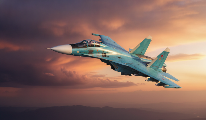 Ukrainian Su-34 shot down in battle