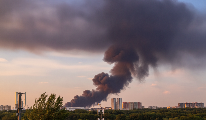 Drone attack on Lukoil oil base in Stavropol Krai