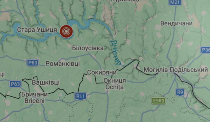 Destruction caused by earthquakes in Ukraine