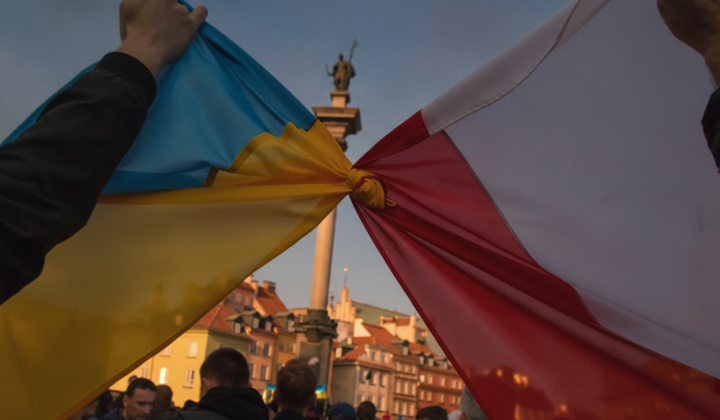 Графика о мнении поляков о помощи Украине