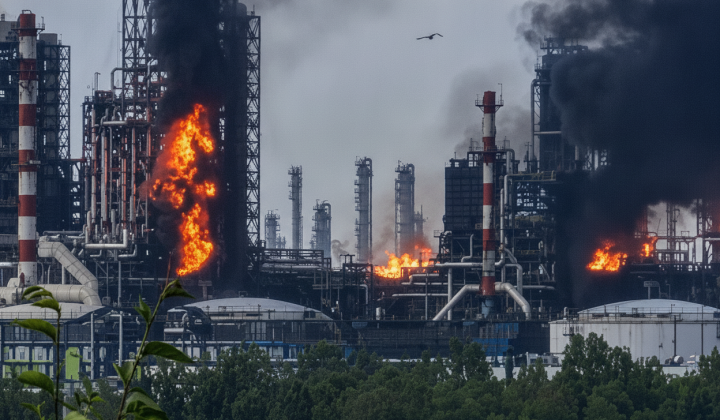 Ukrainian drones strike oil refinery in Omsk