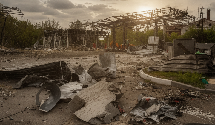 Ukrnafta gas stations under attack