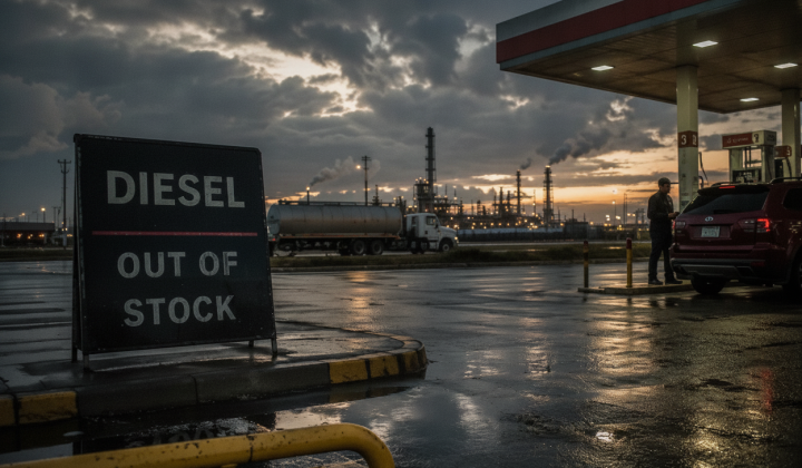 Russia bans diesel exports