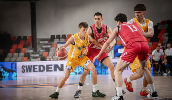 Ukraine U-20 team defeats Georgia at Eurobasket