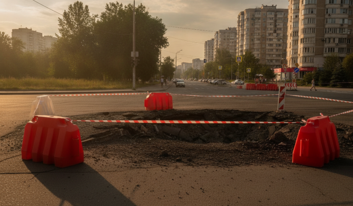 Обрушено будинки від вибуху ракети