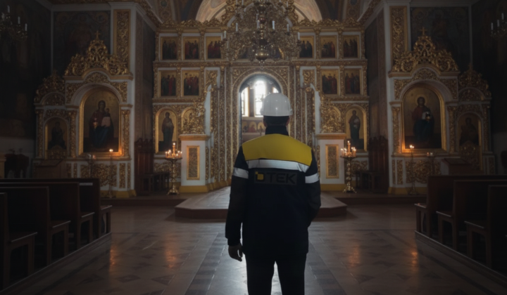 Assumption Cathedral after Russian attack