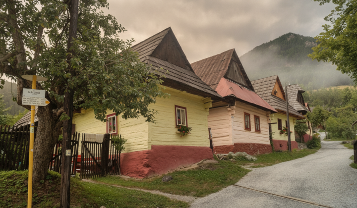 UNESCO village in Slovakia tourist overload