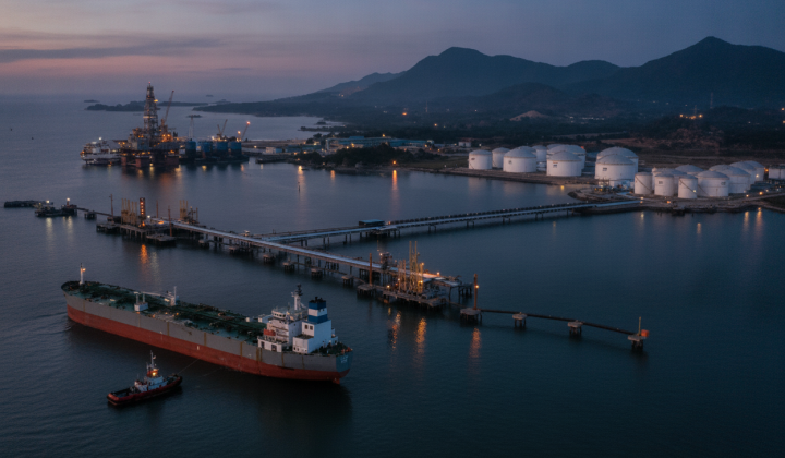 Indonesian island becomes hub for Russian oil