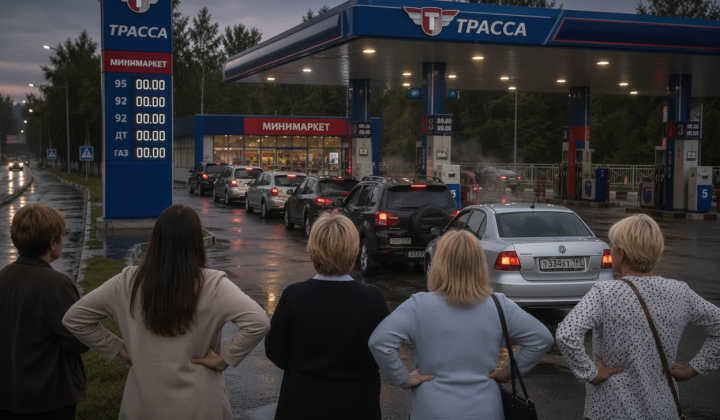 Вчителі продають пальне на АЗС
