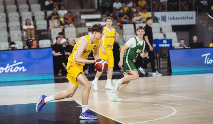 Ukraine U-20 national team in Eurobasket semi-final