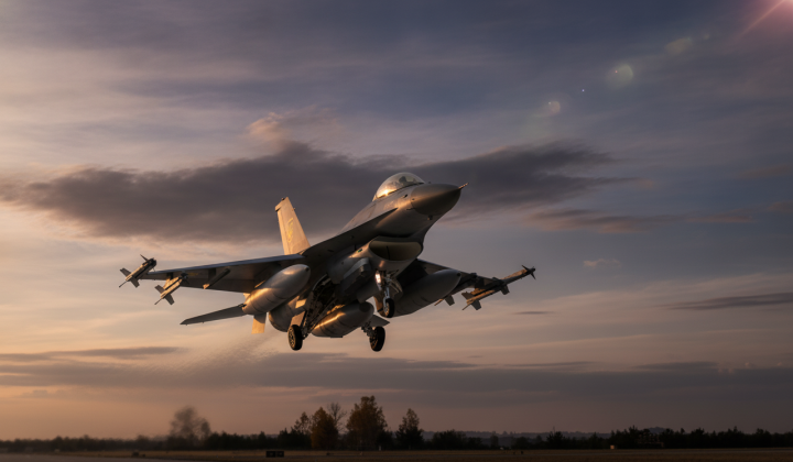 Five F-16 against Russian threat