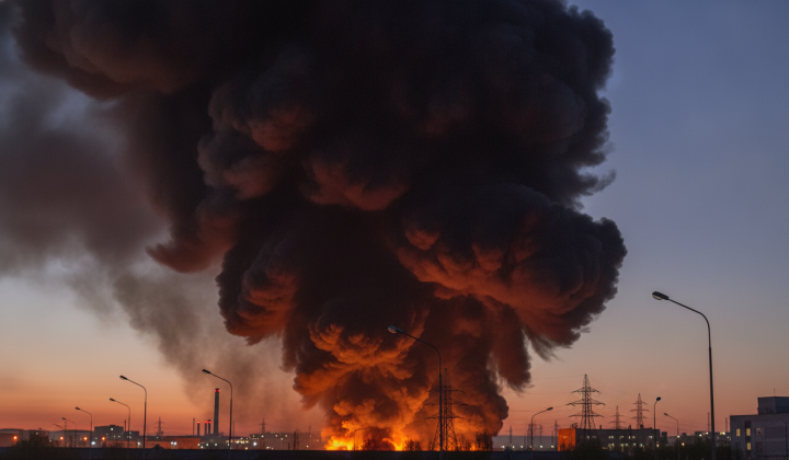 ВСУ ударили по нефтебазе России