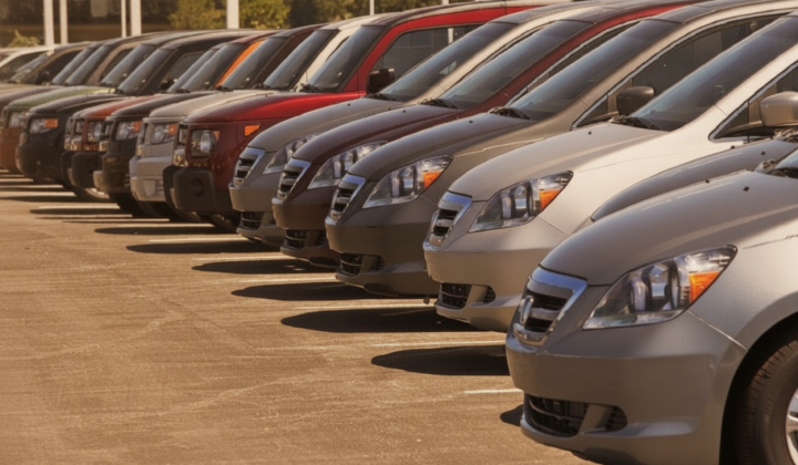 Used cars with automatic transmissions on the road
