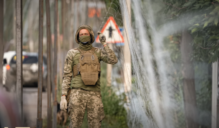 Drones are targeted in the field