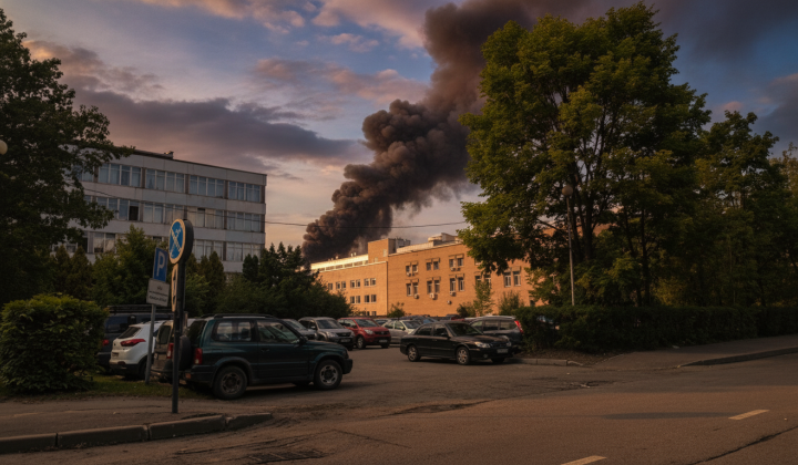 Fire in the analytical center of Roscosmos